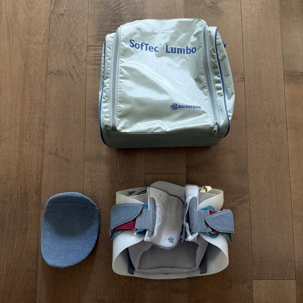 Bauerfeind Softec Lumbo Lumbar Back Orthotic Support size 1 Adjustable